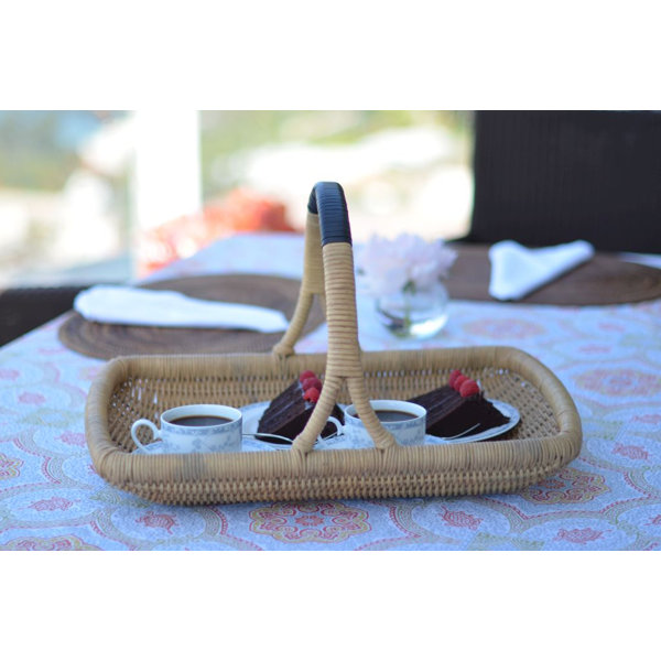 Beachcrest Home™ Folsom Wicker Basket & Reviews Wayfair